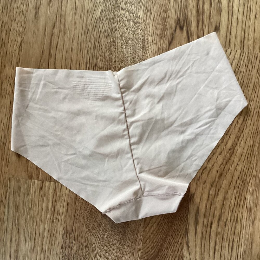 NWT VICTORIA'S SECRET NO SHOW HIPHUGGER HIPSTER PANTY in SWEET PRALINE SMALL - Picture 4 of 4